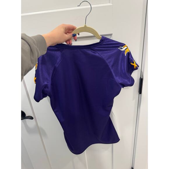 Minnesota Vikings Purple NFL Womens Jersey size Medium NWT - Picture 7 of 8